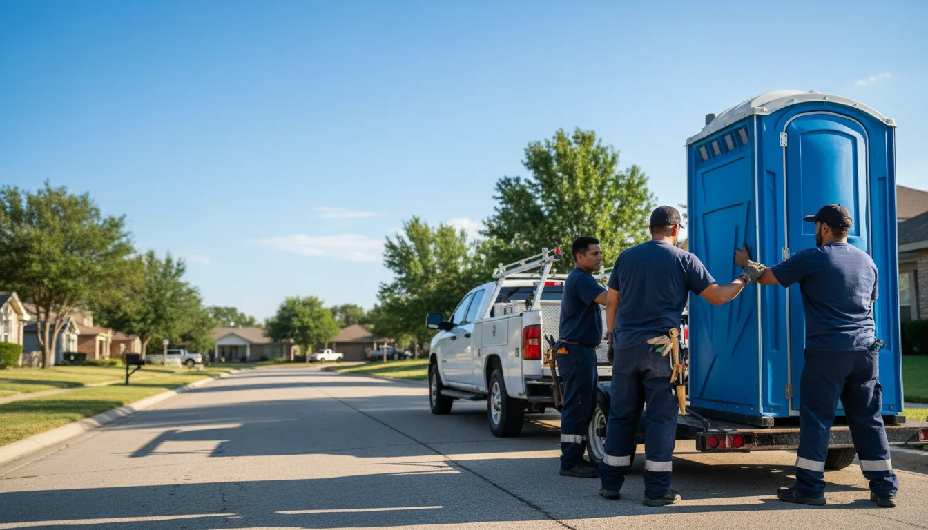 Portable Toilet Rental in Burgettstown, PA near me